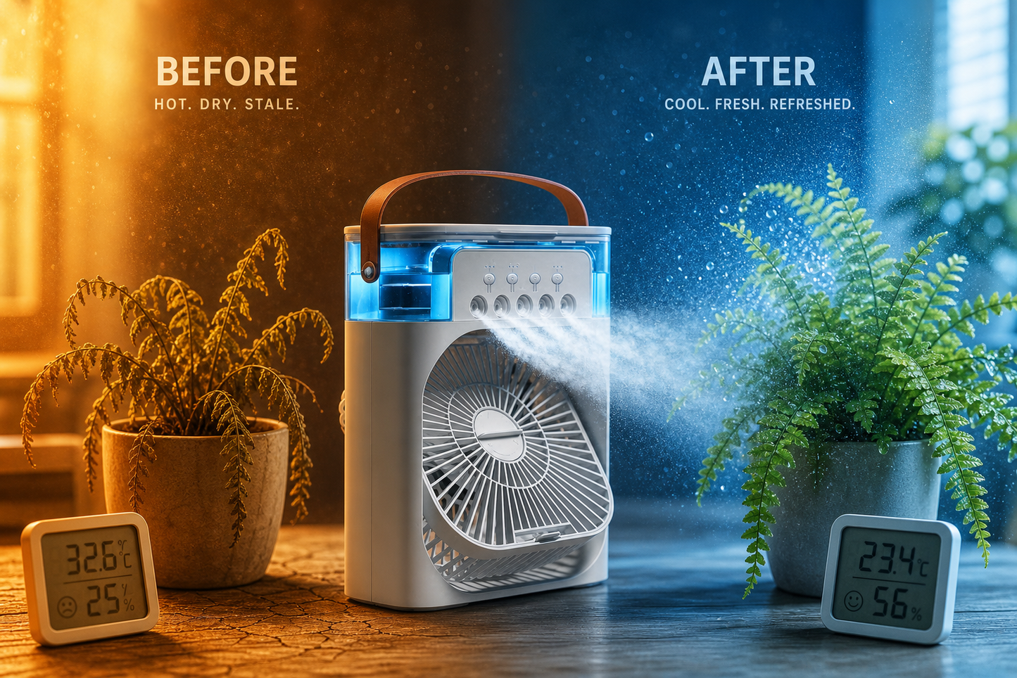 Mini Climatizador 3 en 1